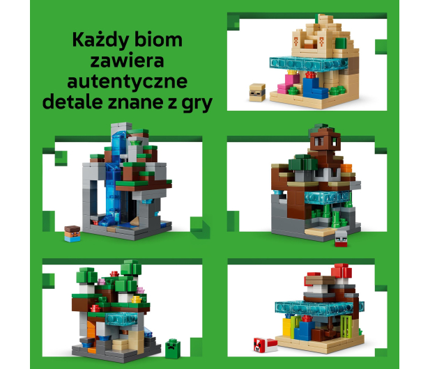 LEGO MINECRAFT 21589 Minibiomy - 1473422 - zdjęcie 12